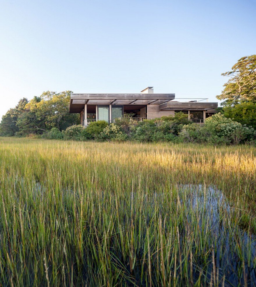 Pond House — from the marsh