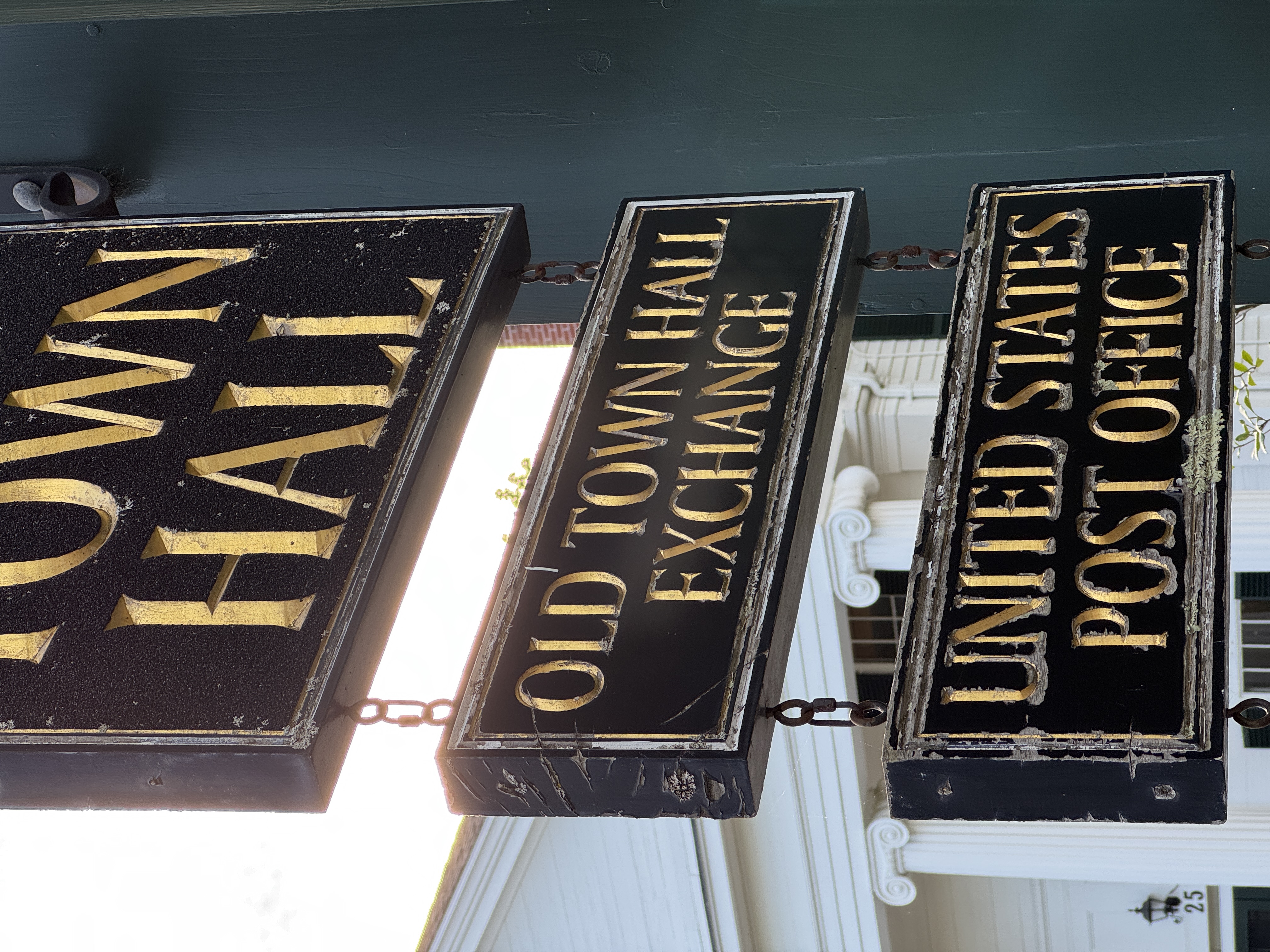 Lincoln Old Town Hall — Old Town Hall Exchange · United States Post Office
