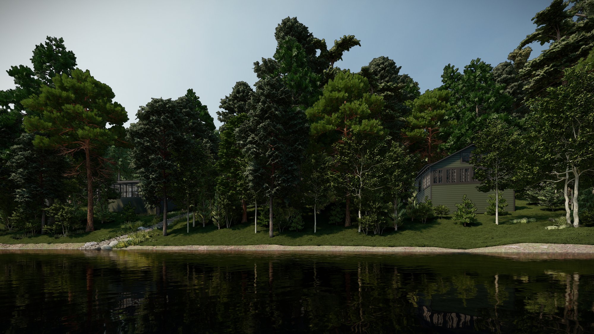Cobbossee Cabins — Maine