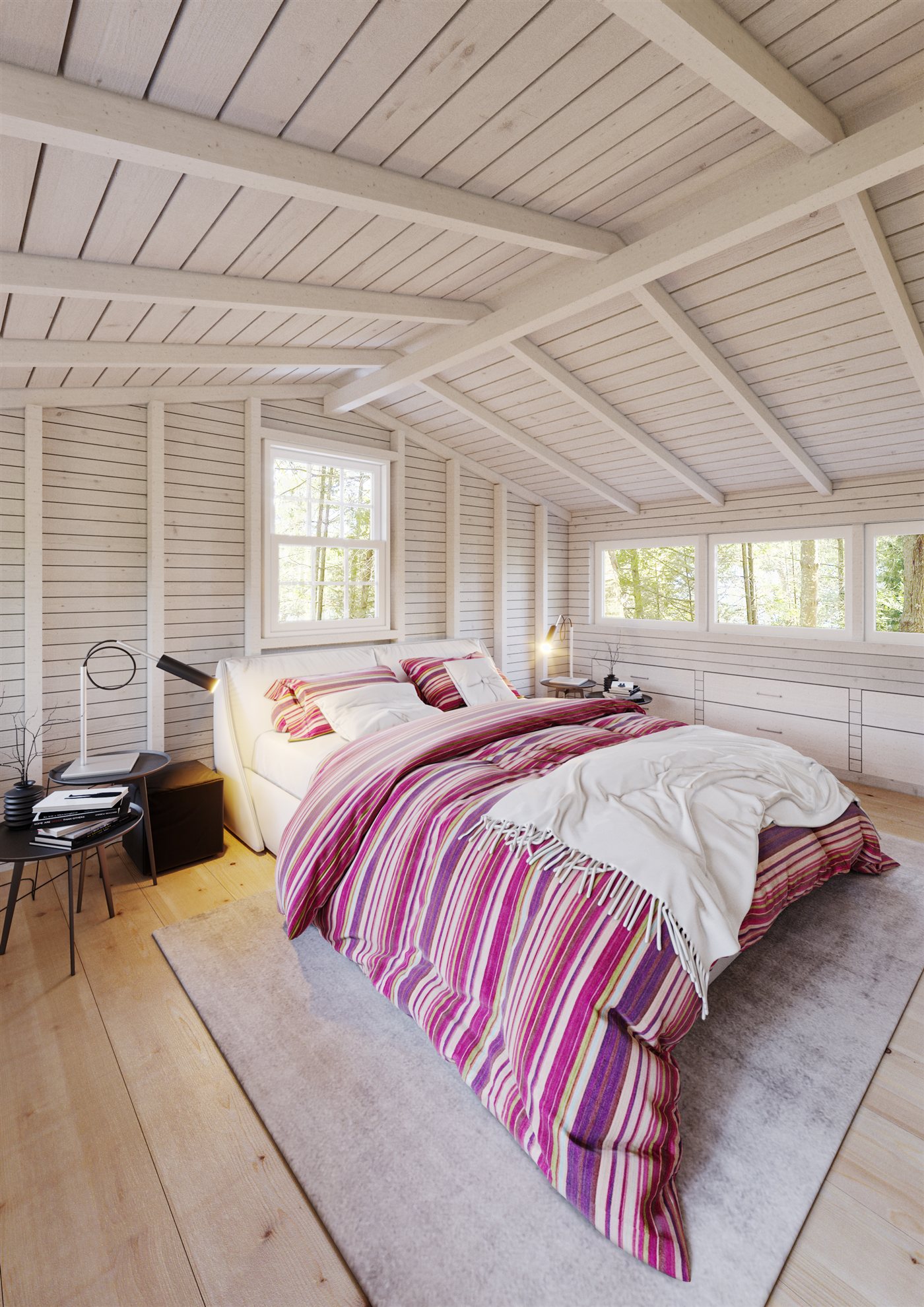 Colony Lane — Lofted Bedroom
