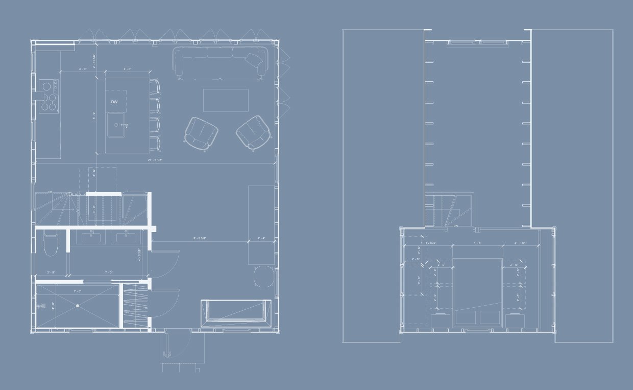 Colony Lane — Cabin Floor Plans