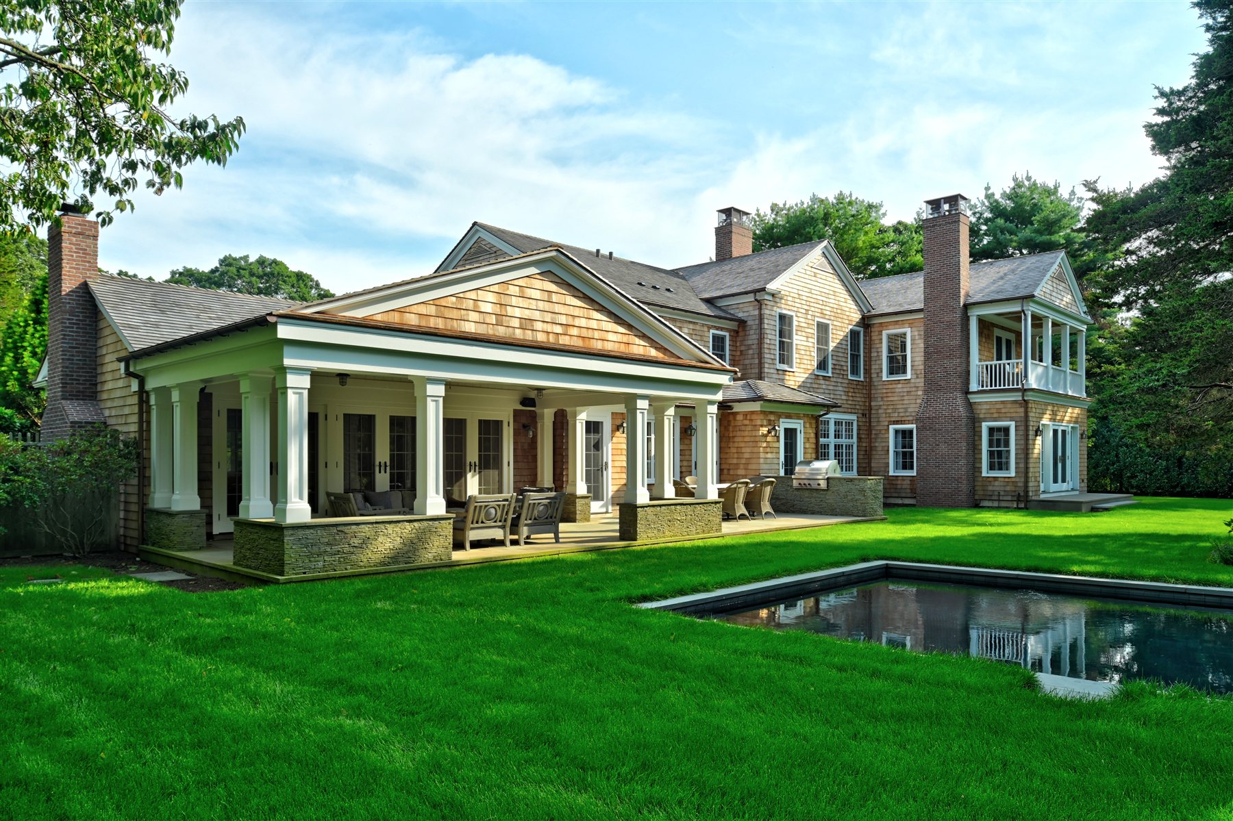 Further Lane — Porch and Pool