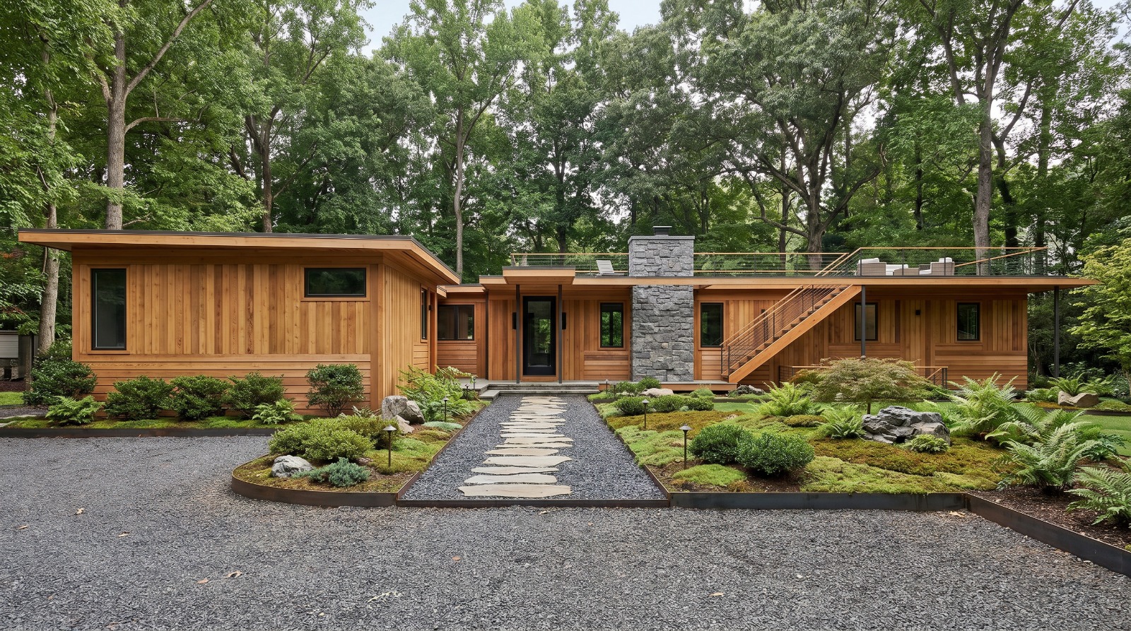 Runner Road — West Elevation