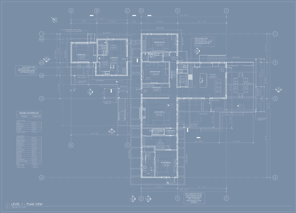 Runner Road — Level 1 Plan